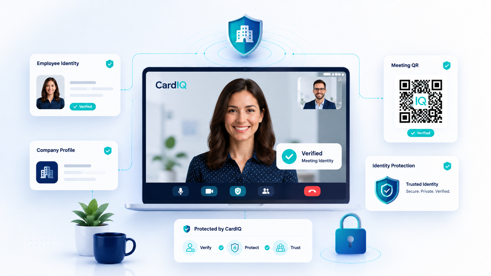 CardIQ employee professional identity verification